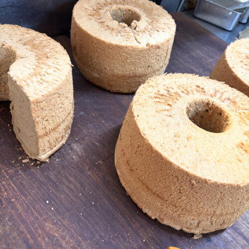 【季節限定】黒糖シフォンケーキ